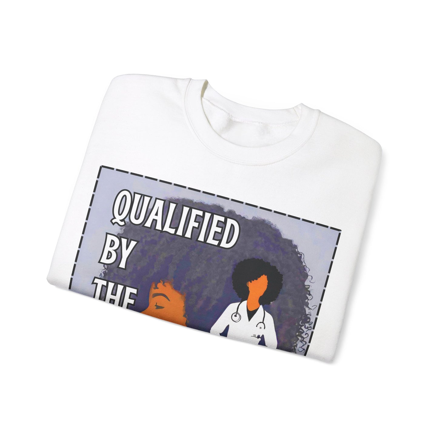 Qualified By the Call - Unisex Heavy Blend™ Crewneck Sweatshirt