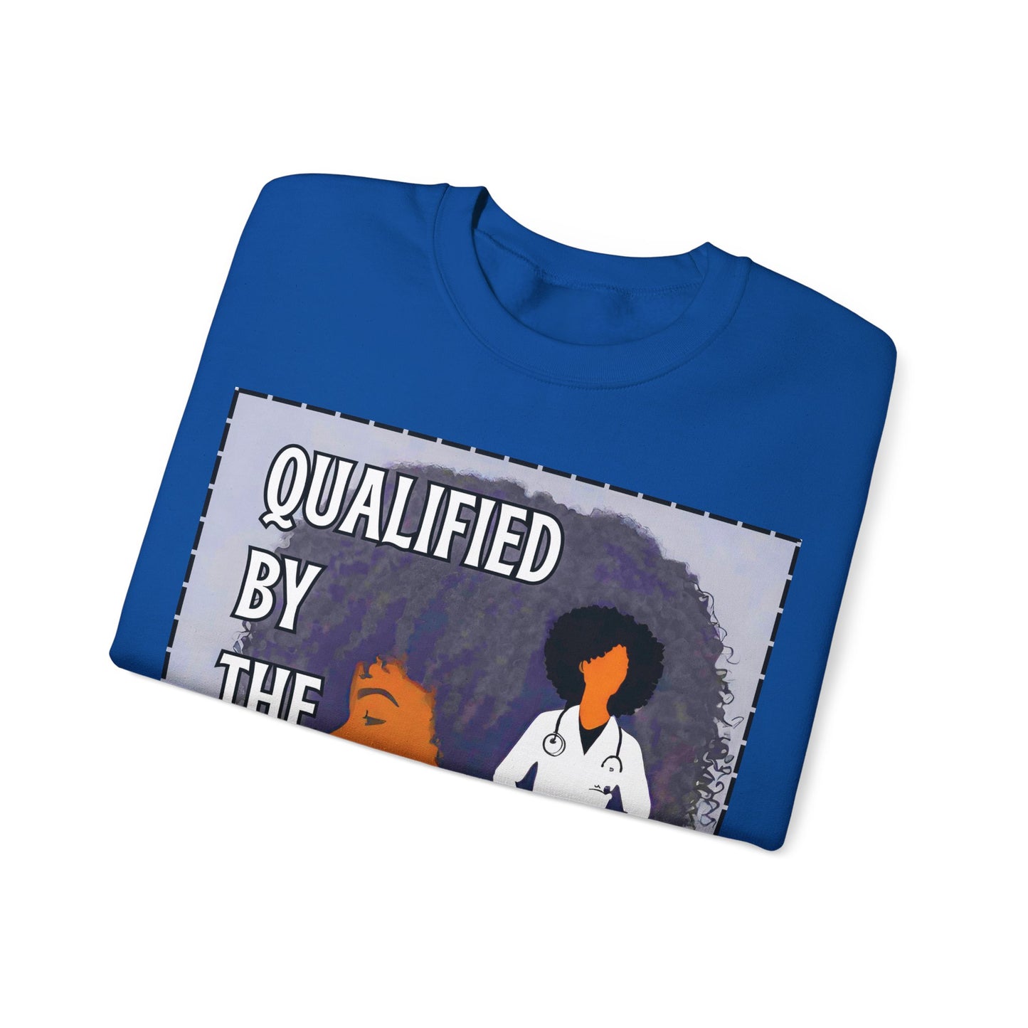 Qualified By the Call - Unisex Heavy Blend™ Crewneck Sweatshirt