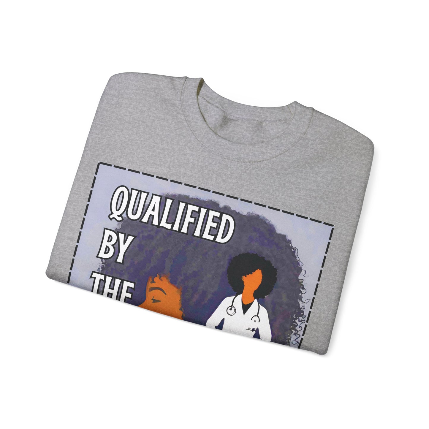 Qualified By the Call - Unisex Heavy Blend™ Crewneck Sweatshirt