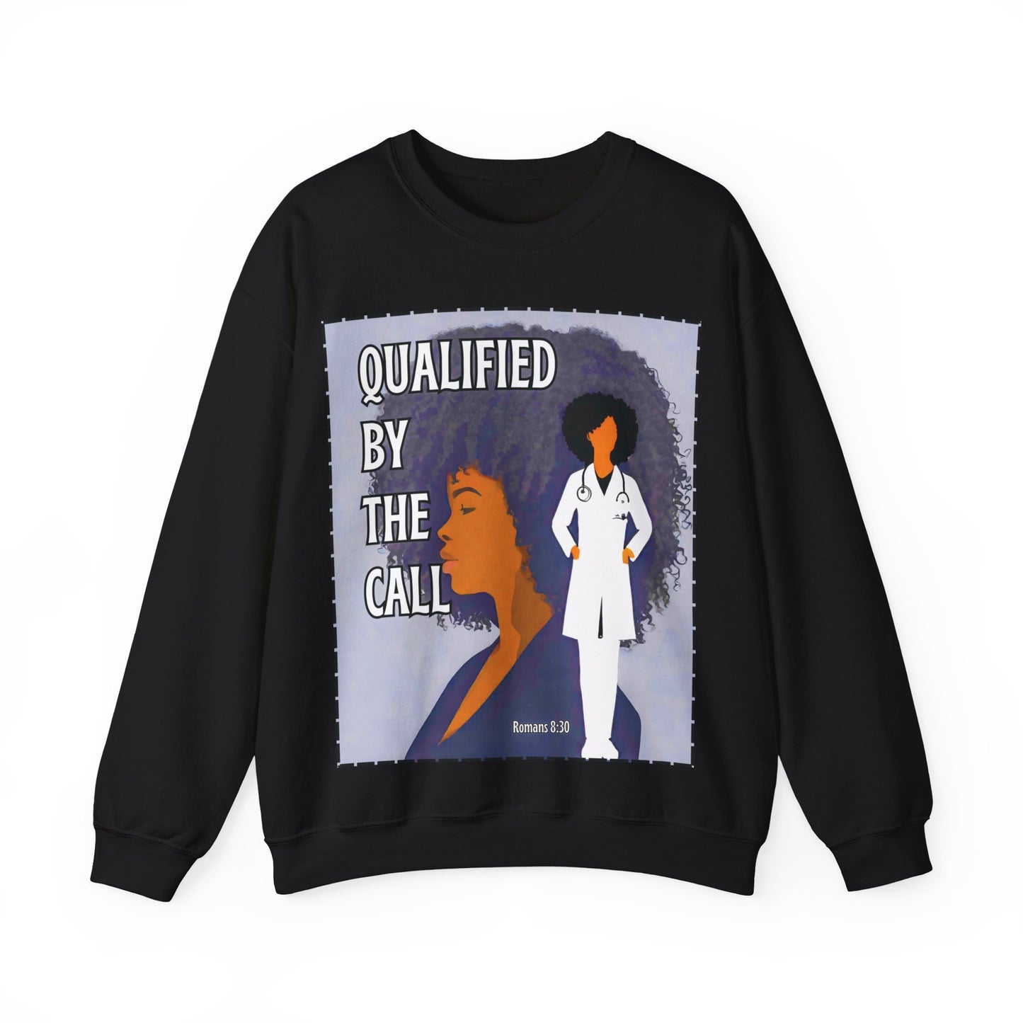 Qualified By the Call - Unisex Heavy Blend™ Crewneck Sweatshirt