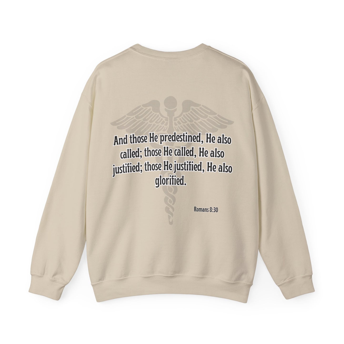 Qualified By the Call - Unisex Heavy Blend™ Crewneck Sweatshirt