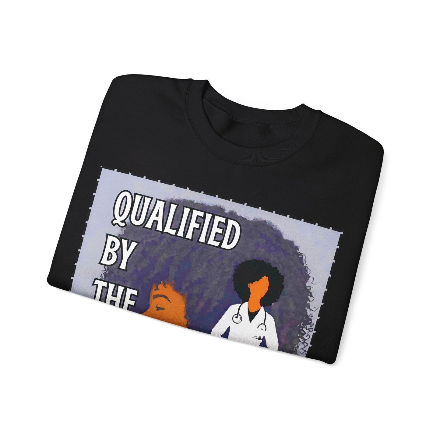 Qualified By the Call - Unisex Heavy Blend™ Crewneck Sweatshirt