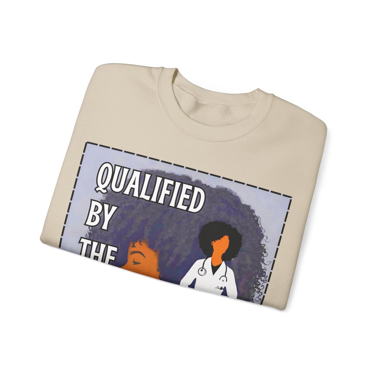 Qualified By the Call - Unisex Heavy Blend™ Crewneck Sweatshirt